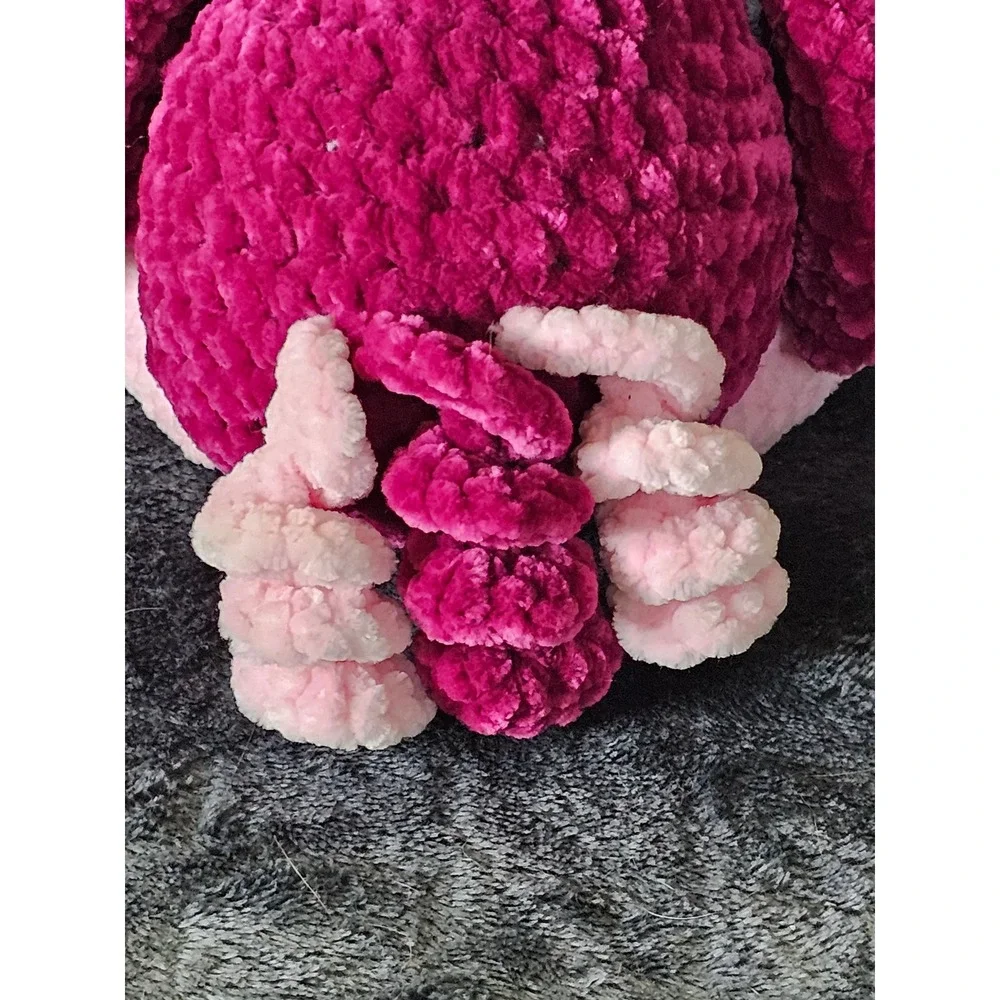 Handmade Crochet Knitted Flamingo Pink‎ 14